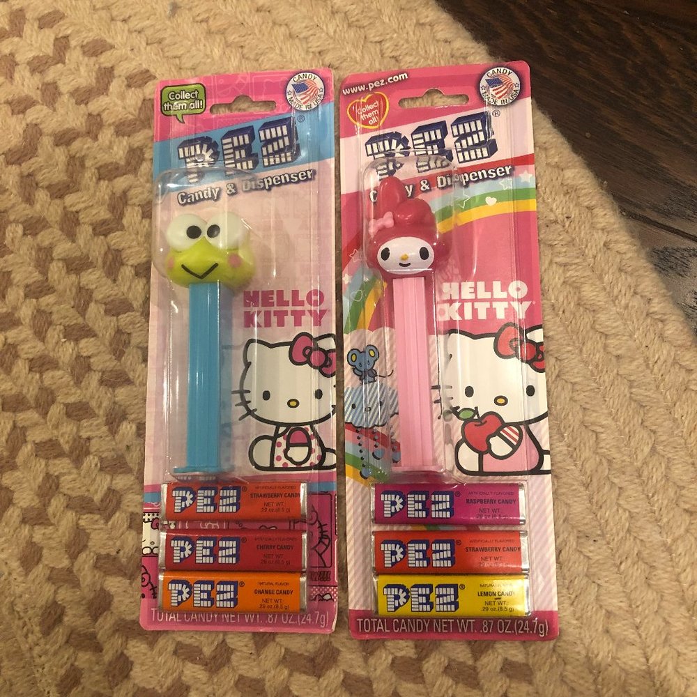 Brand New Sanrio Kerropi and My Melody Pez Dispensers